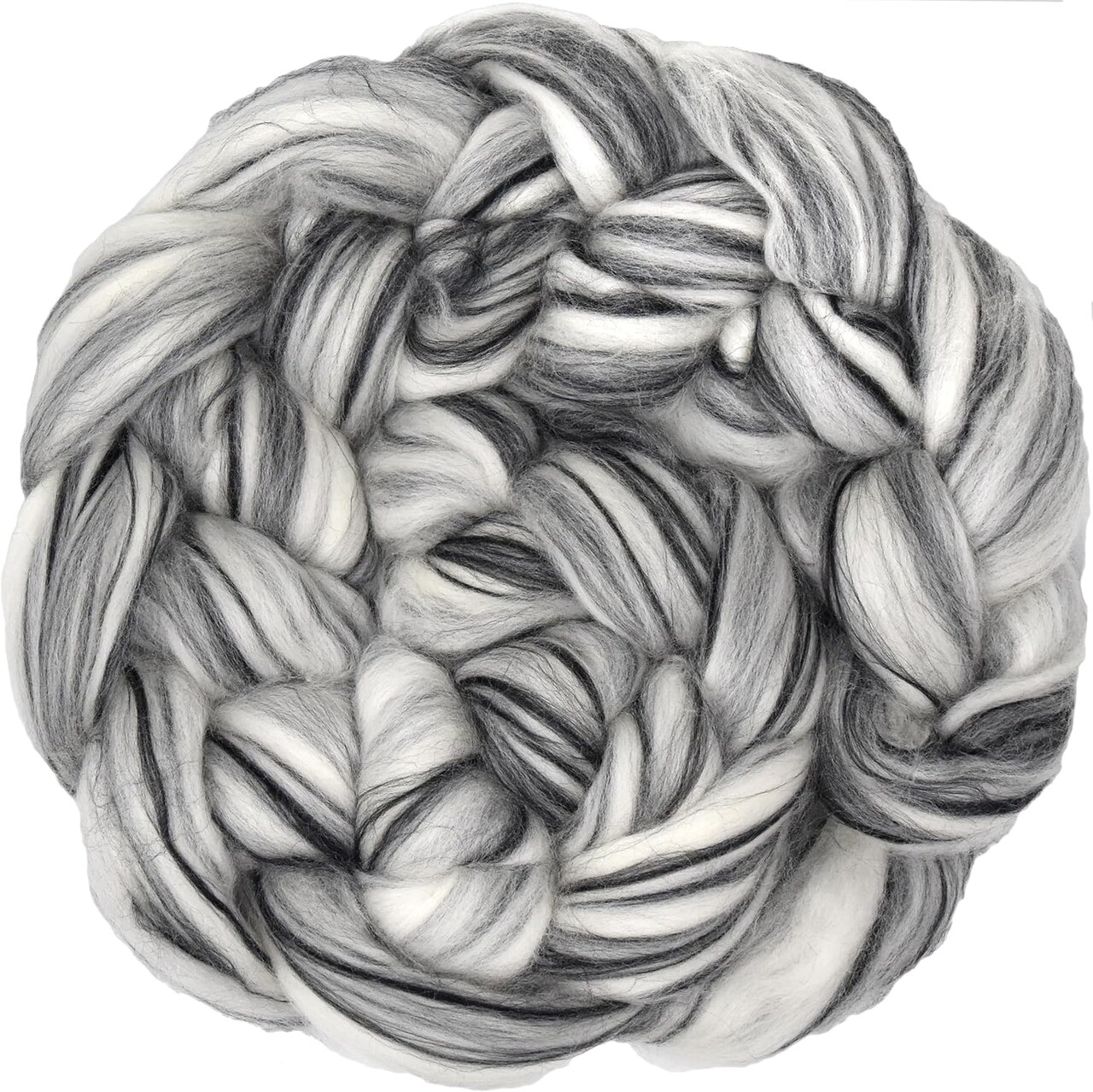 Hand Dyed Merino Wool Roving Blended with Tencel: Gorgeous tonal colorways for easy needle felting, hand spinning or weaving. Choose 1oz or 4oz